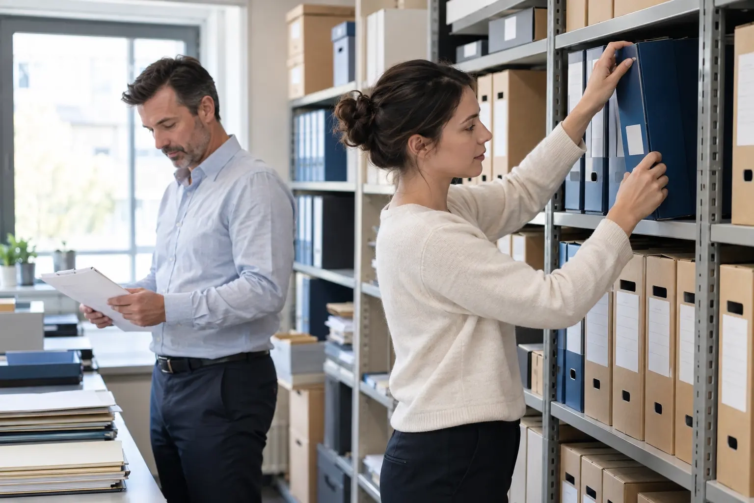 Classement et consultation des archives du CSE